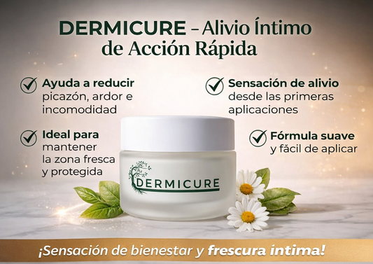 DERMICURE – Crema Íntima de Acción Rápida